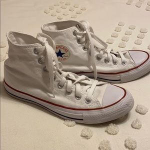 White High Top Converse